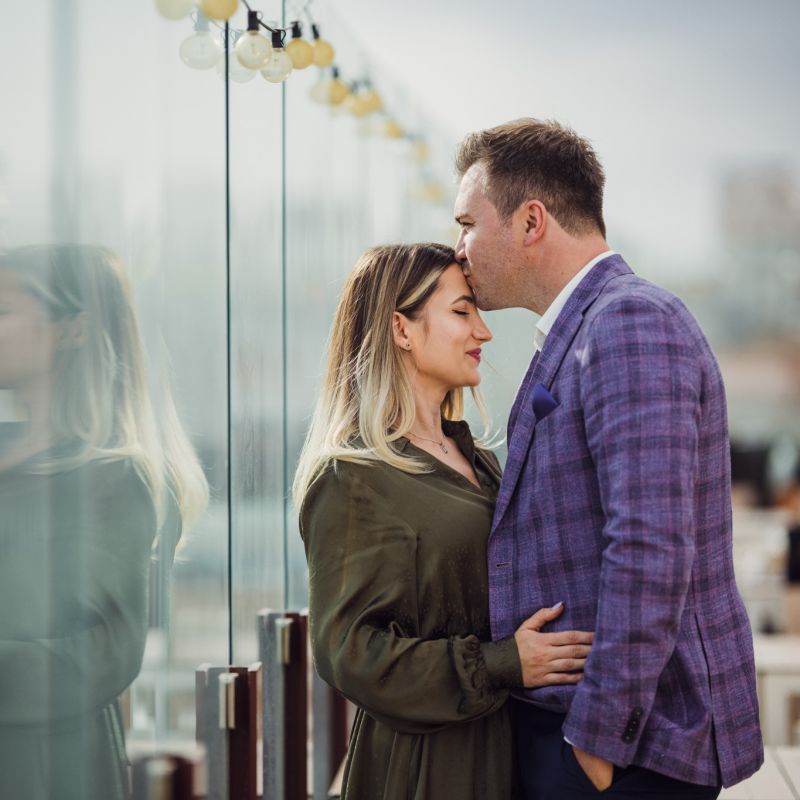 Foto de los novios