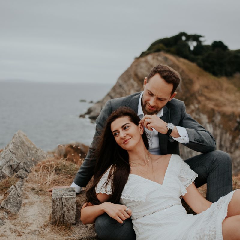 Foto de los novios